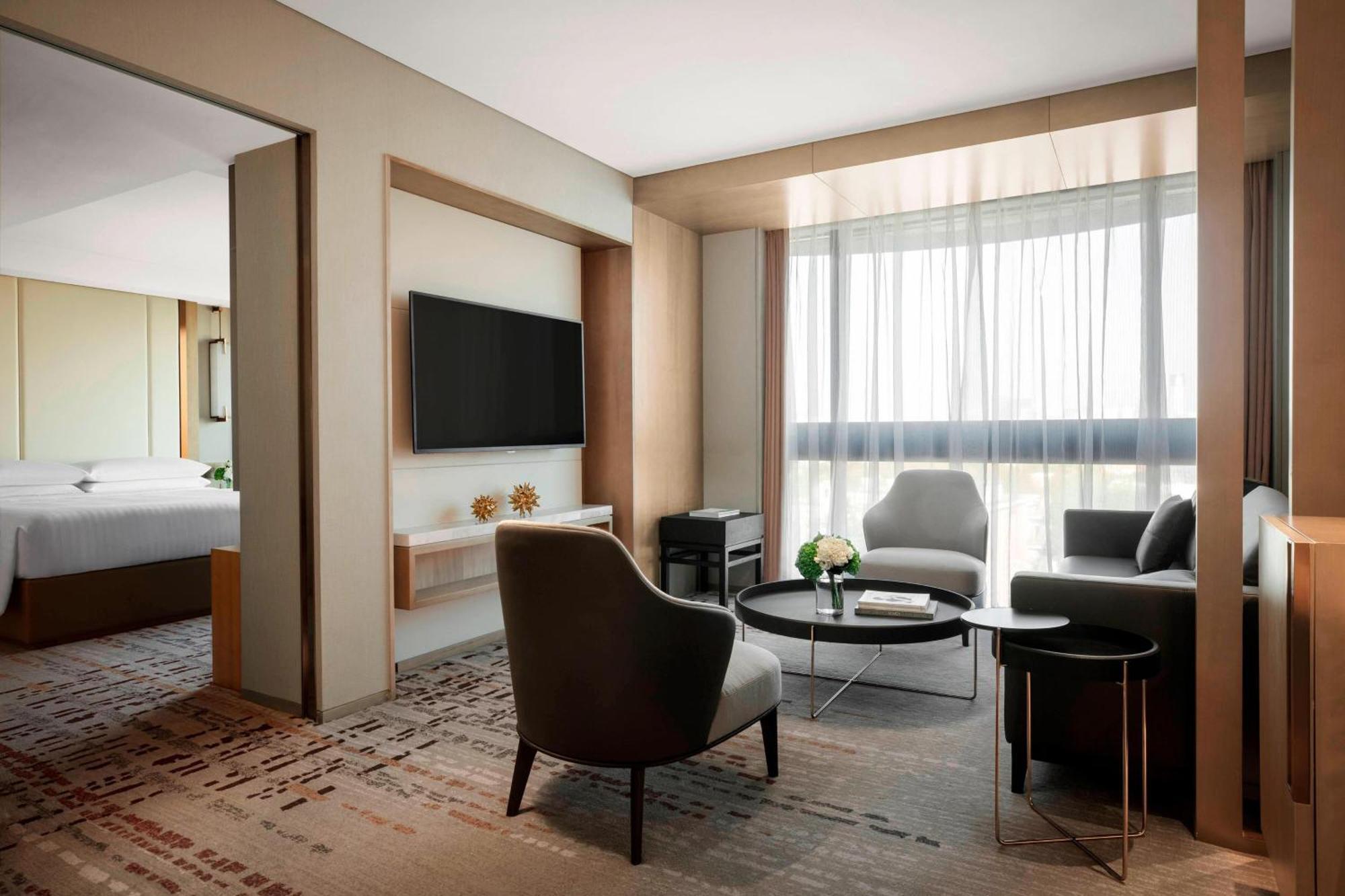 Shanghai Marriott Hotel Hongqiao Eksteriør billede