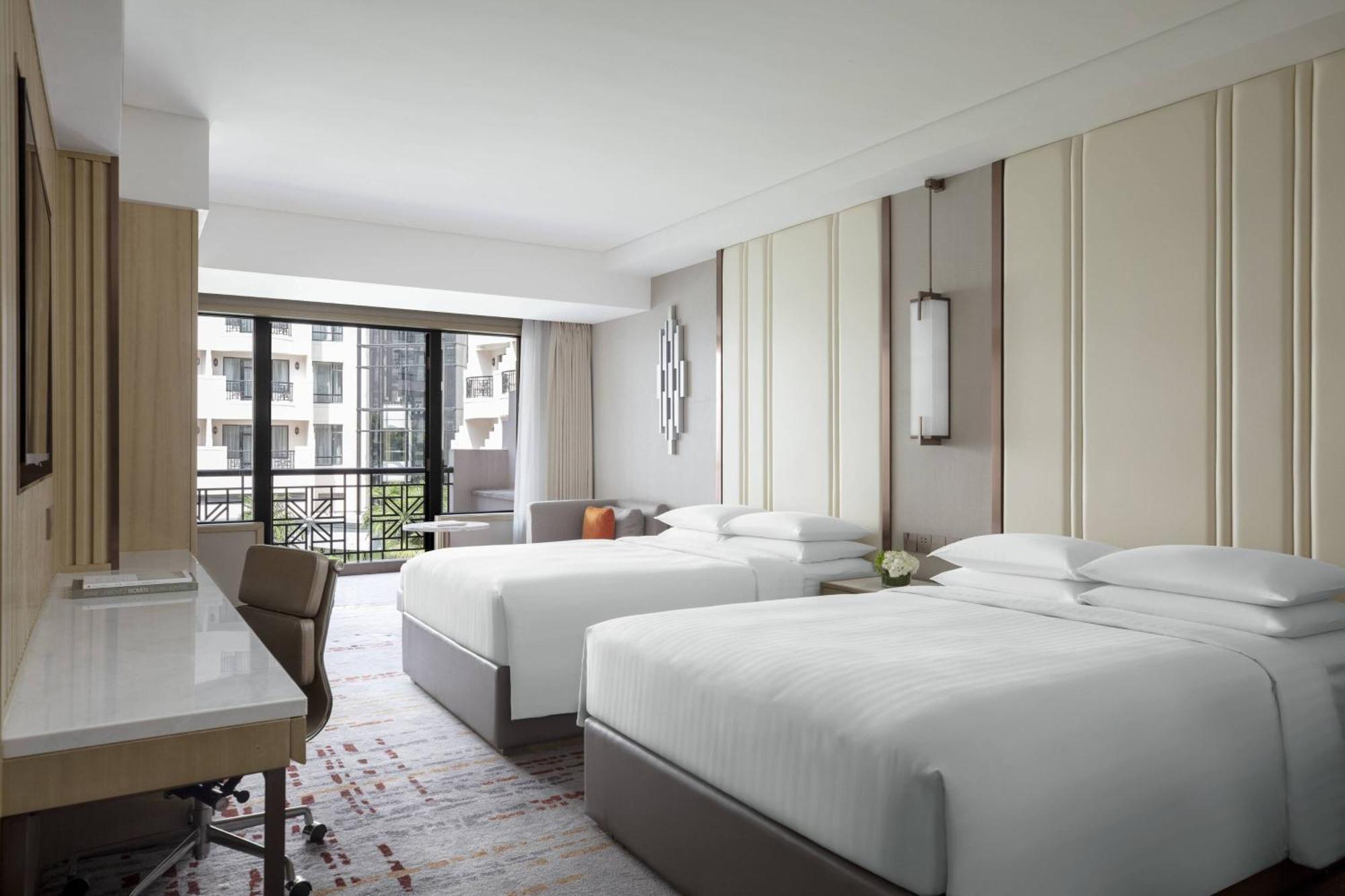 Shanghai Marriott Hotel Hongqiao Eksteriør billede